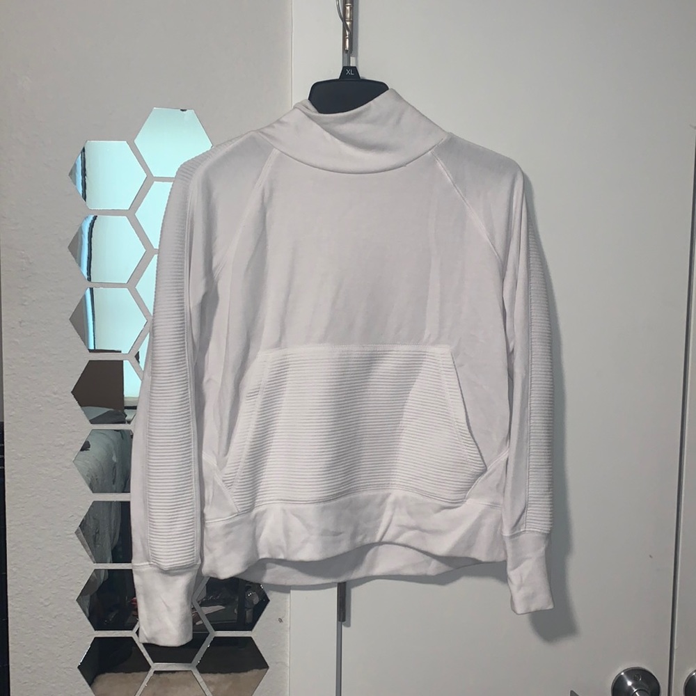 White athletic top